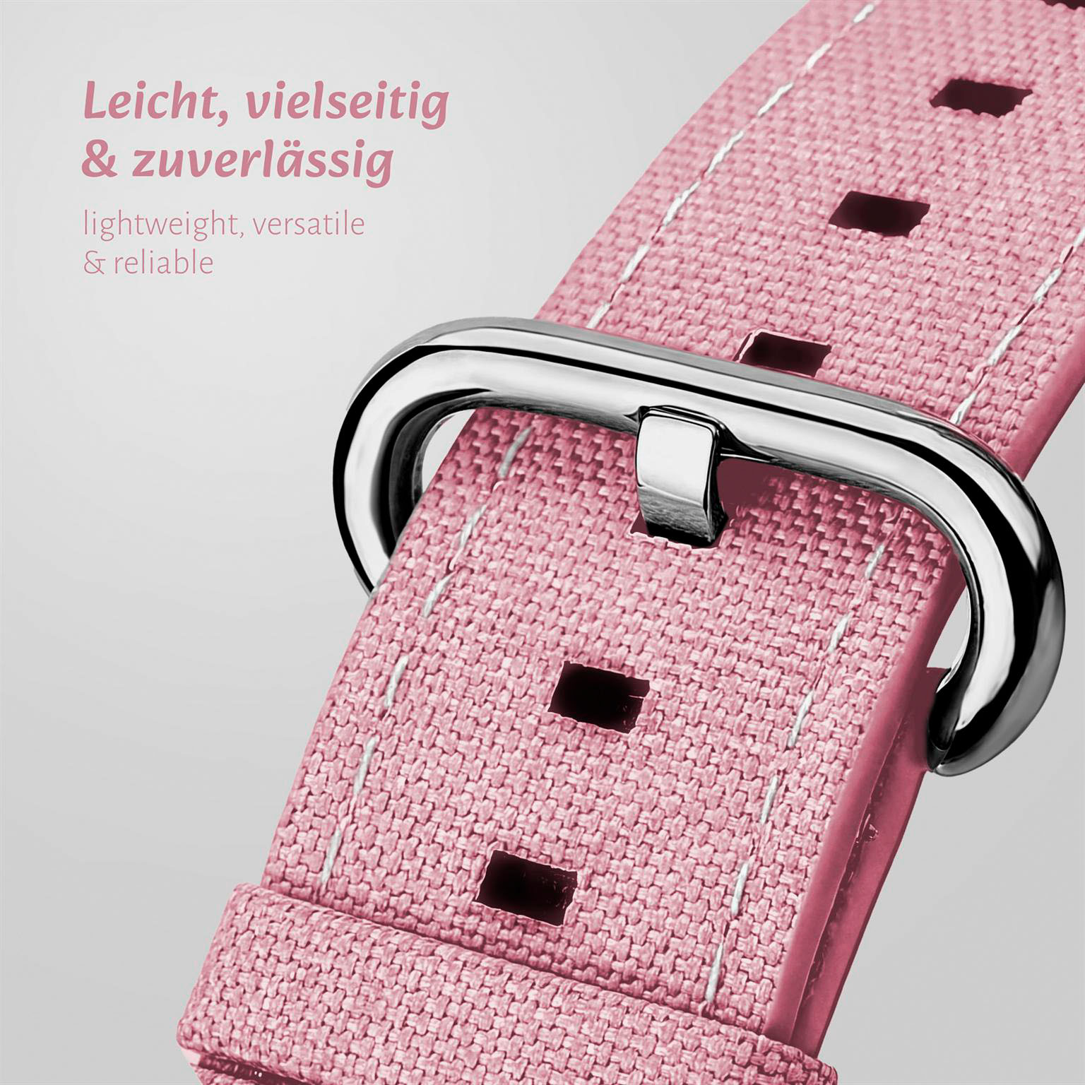 ONEFLOW Urban Strap Apple Watch 11 (46mm) Armband Canvas Nylon – Weiteres Produktbild 2 ONEFLOW Urban Strap Apple Watch 11 (46mm) Armband Canvas Nylon – Weiteres Produktbild 2