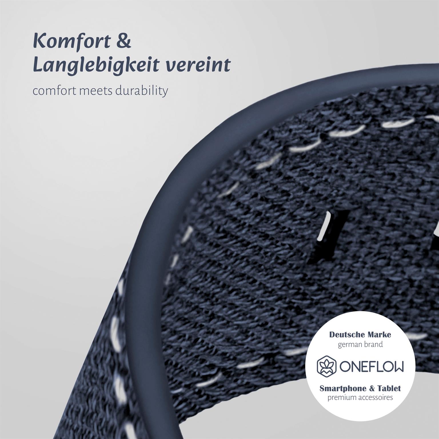 ONEFLOW Urban Strap Apple Watch 2 (38mm) Armband Canvas Nylon – Weiteres Produktbild 6 ONEFLOW Urban Strap Apple Watch 2 (38mm) Armband Canvas Nylon – Weiteres Produktbild 6