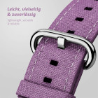 ONEFLOW Urban Strap Apple Watch 3 (42mm) Armband Canvas Nylon – Weiteres Produktbild 2