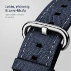 ONEFLOW Urban Strap Apple Watch 5 (40mm) Armband Canvas Nylon – Produktbild 2