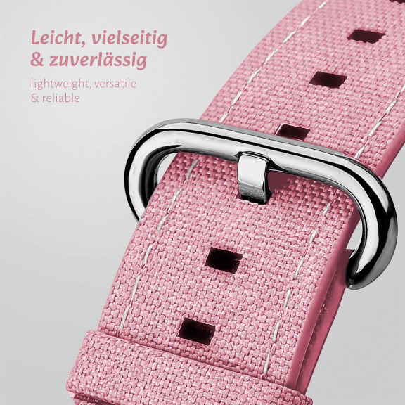 ONEFLOW Urban Strap Apple Watch 5 (40mm) Armband Canvas Nylon – Weiteres Produktbild 2