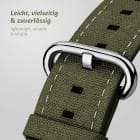 ONEFLOW Urban Strap Apple Watch 5 (44mm) Armband Canvas Nylon – Produktbild 2
