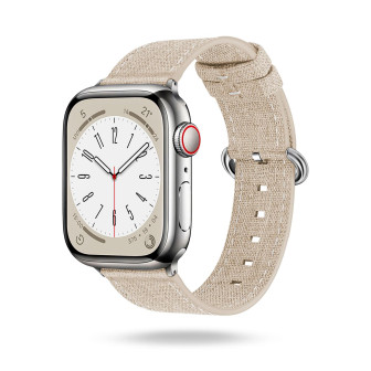 ONEFLOW ONEFLOW Urban Strap Apple Watch 7 (41mm) Armband Canvas Nylon – Polarstern