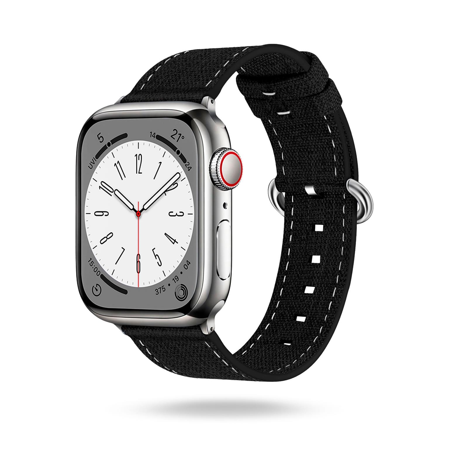 ONEFLOW Urban Strap Apple Watch 8 (41mm) Armband Canvas Nylon – undefined