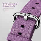 ONEFLOW Urban Strap Apple Watch 9 (41mm) Armband Canvas Nylon – Produktbild 2