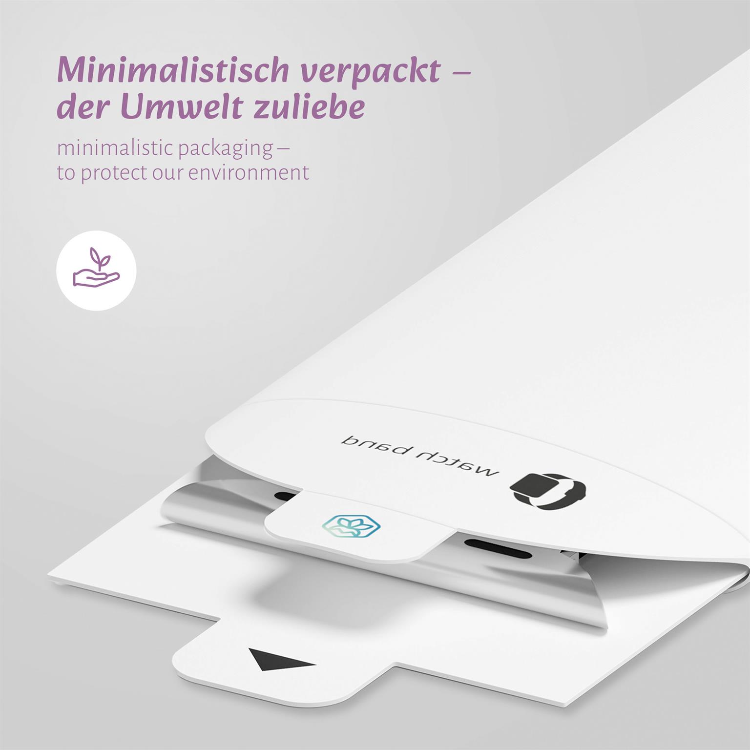 ONEFLOW Urban Strap Apple Watch 9 (45mm) Armband Canvas Nylon – Weiteres Produktbild 8 ONEFLOW Urban Strap Apple Watch 9 (45mm) Armband Canvas Nylon – Weiteres Produktbild 8