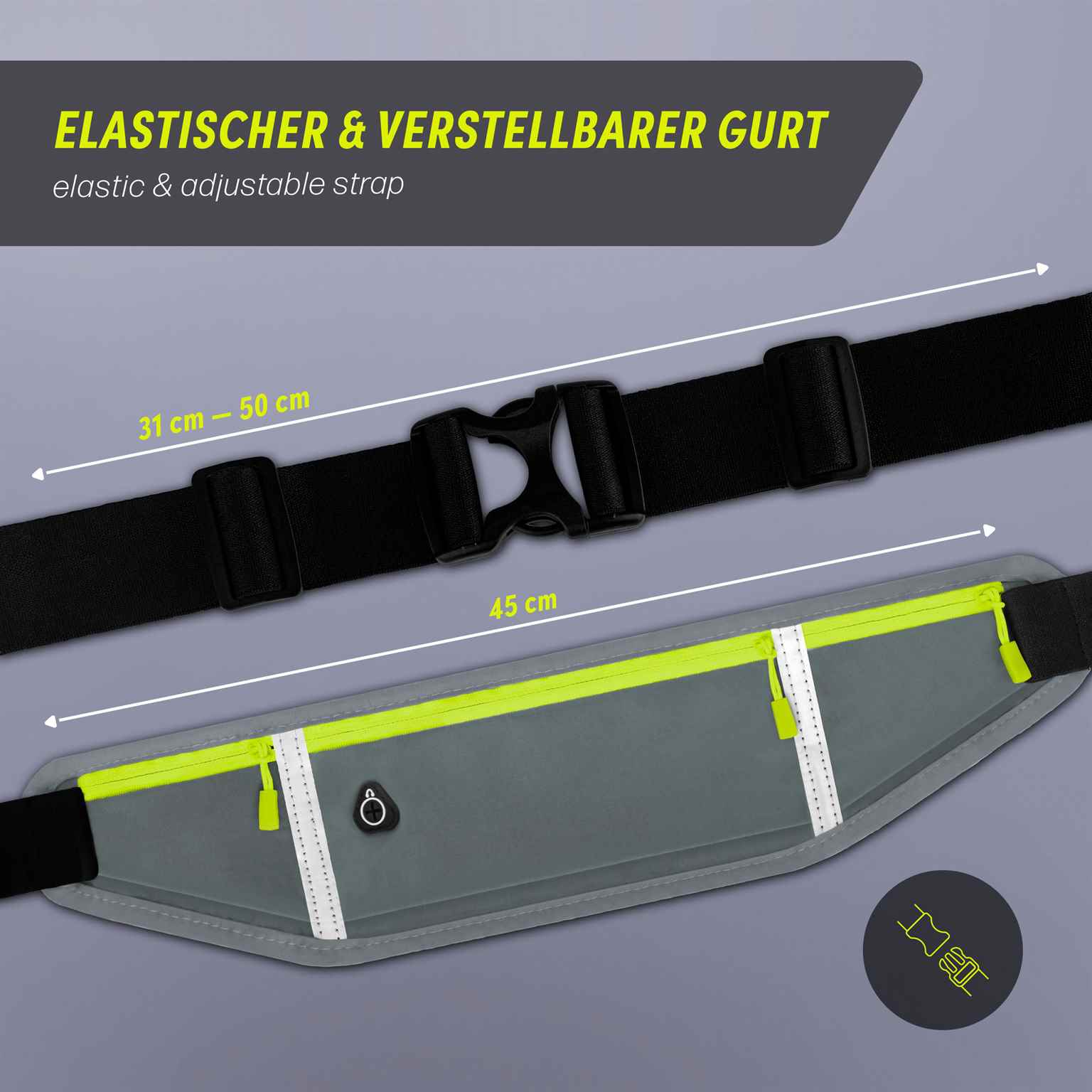 ONEFLOW Active Pro Belt Asus ROG Phone 6D Ultimate Laufgürtel atmungsaktiv – Weiteres Produktbild 4