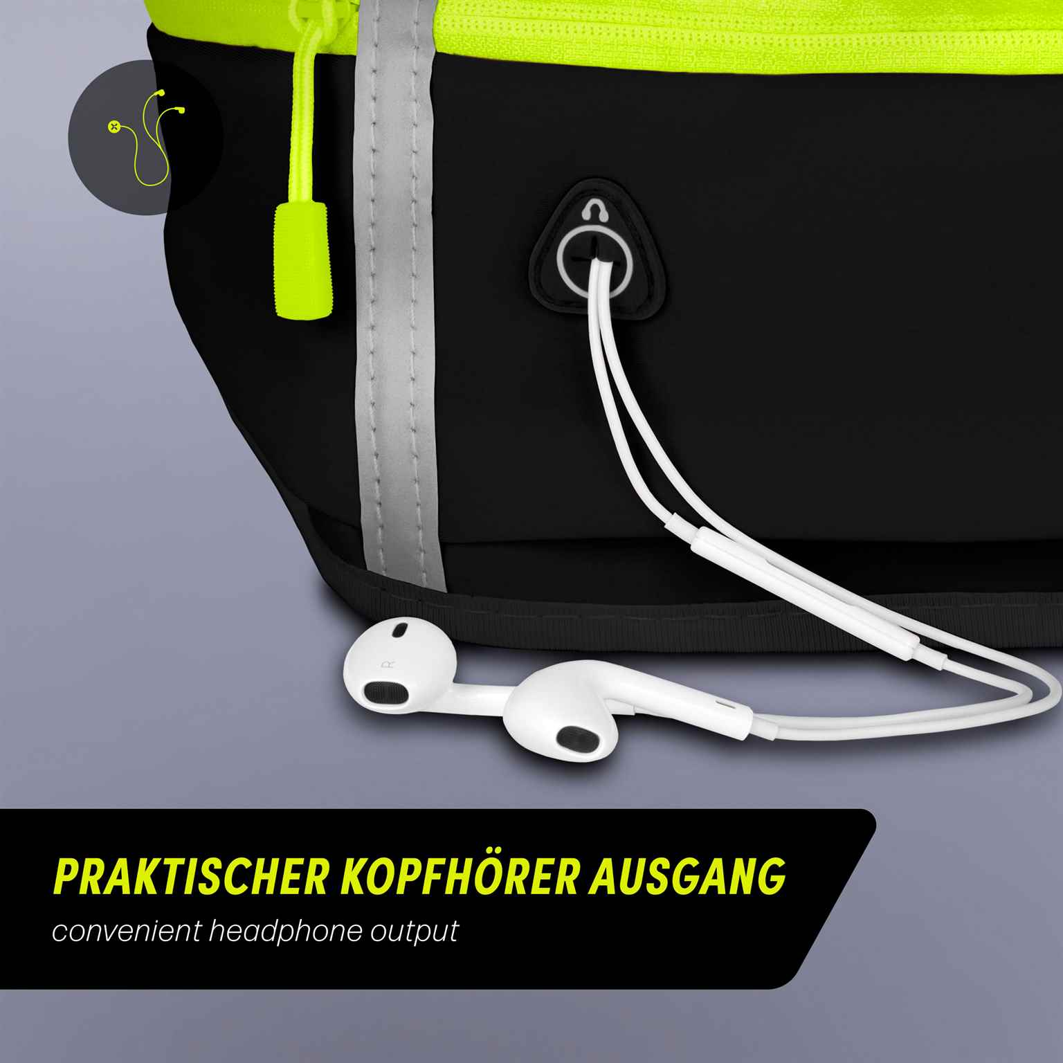 ONEFLOW Active Pro Belt Doogee Blade 10 Laufgürtel atmungsaktiv – Weiteres Produktbild 6
