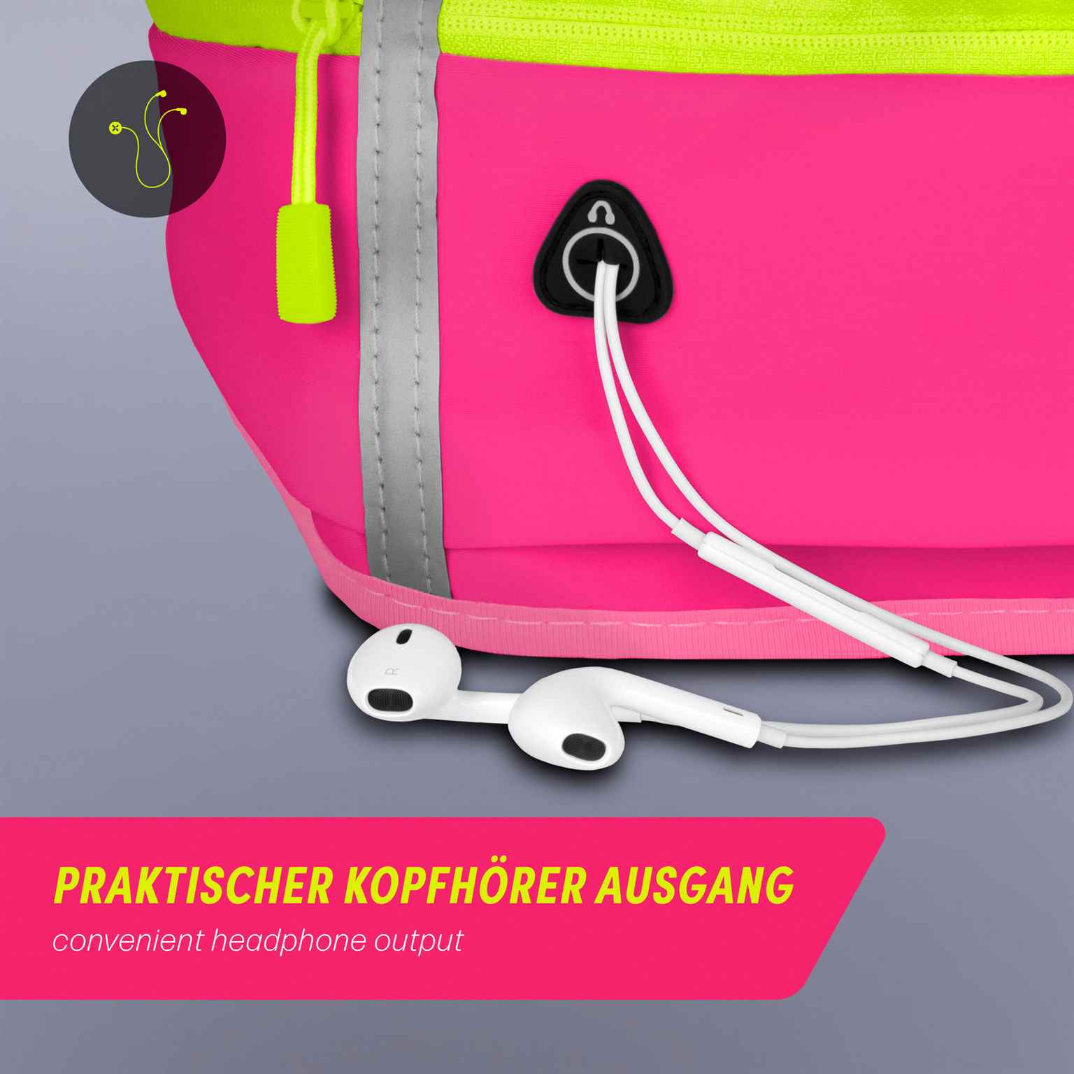 ONEFLOW Active Pro Belt Huawei Pura 70 Ultra Laufgürtel atmungsaktiv – Weiteres Produktbild 6