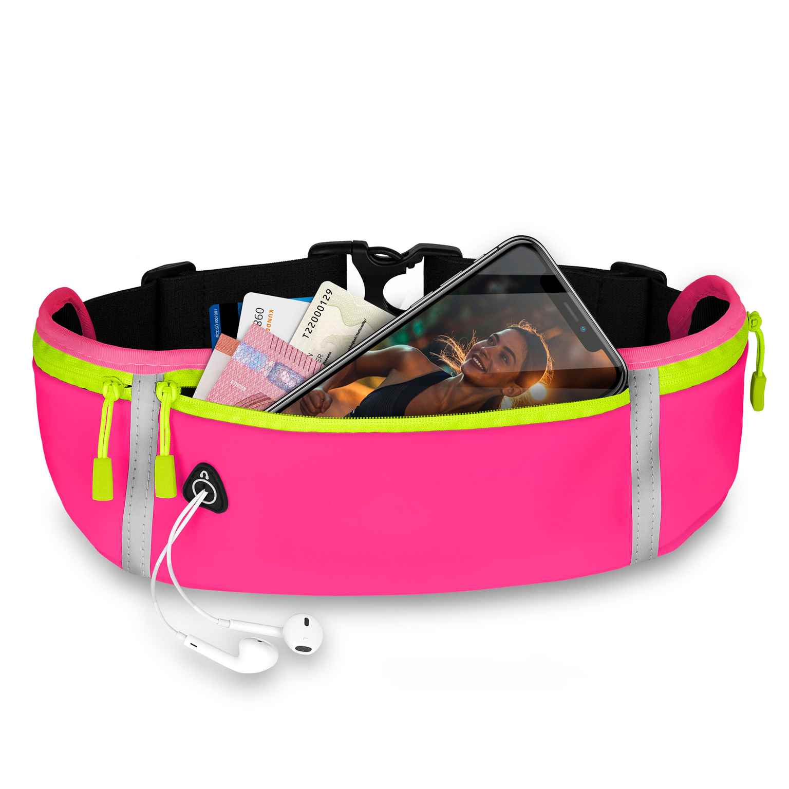 ONEFLOW Active Pro Belt Motorola Moto E20 Laufgürtel atmungsaktiv Hauptbild