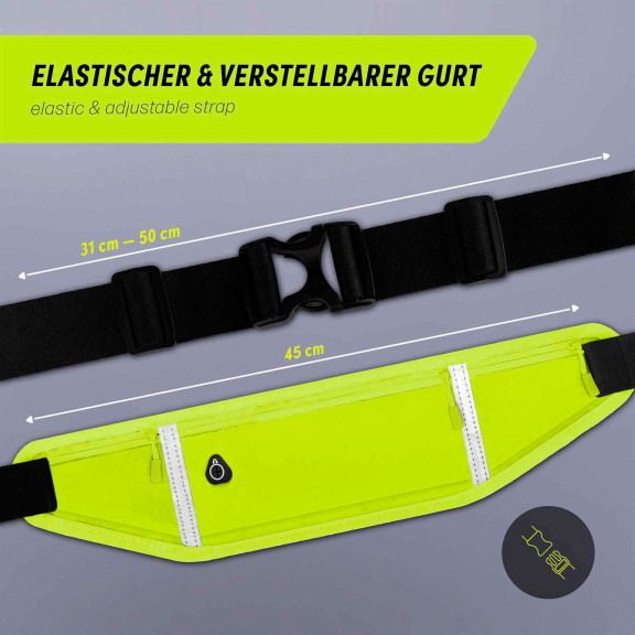 ONEFLOW Active Pro Belt Motorola Razr 60 Ultra Laufgürtel atmungsaktiv – Weiteres Produktbild 5