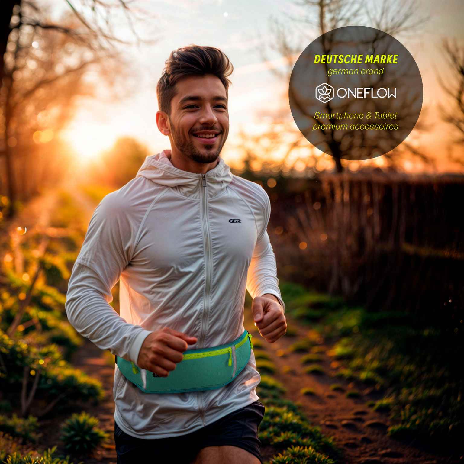 ONEFLOW Active Pro Belt Samsung Galaxy S8 Plus Laufgürtel atmungsaktiv – Weiteres Produktbild 5