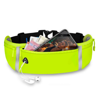 ONEFLOW Active Pro Belt vivo X300 FE Laufgürtel atmungsaktiv – Green Motion