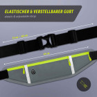 ONEFLOW Active Pro Belt Poco M7 Pro 5G Laufgürtel atmungsaktiv – Produktbild 5