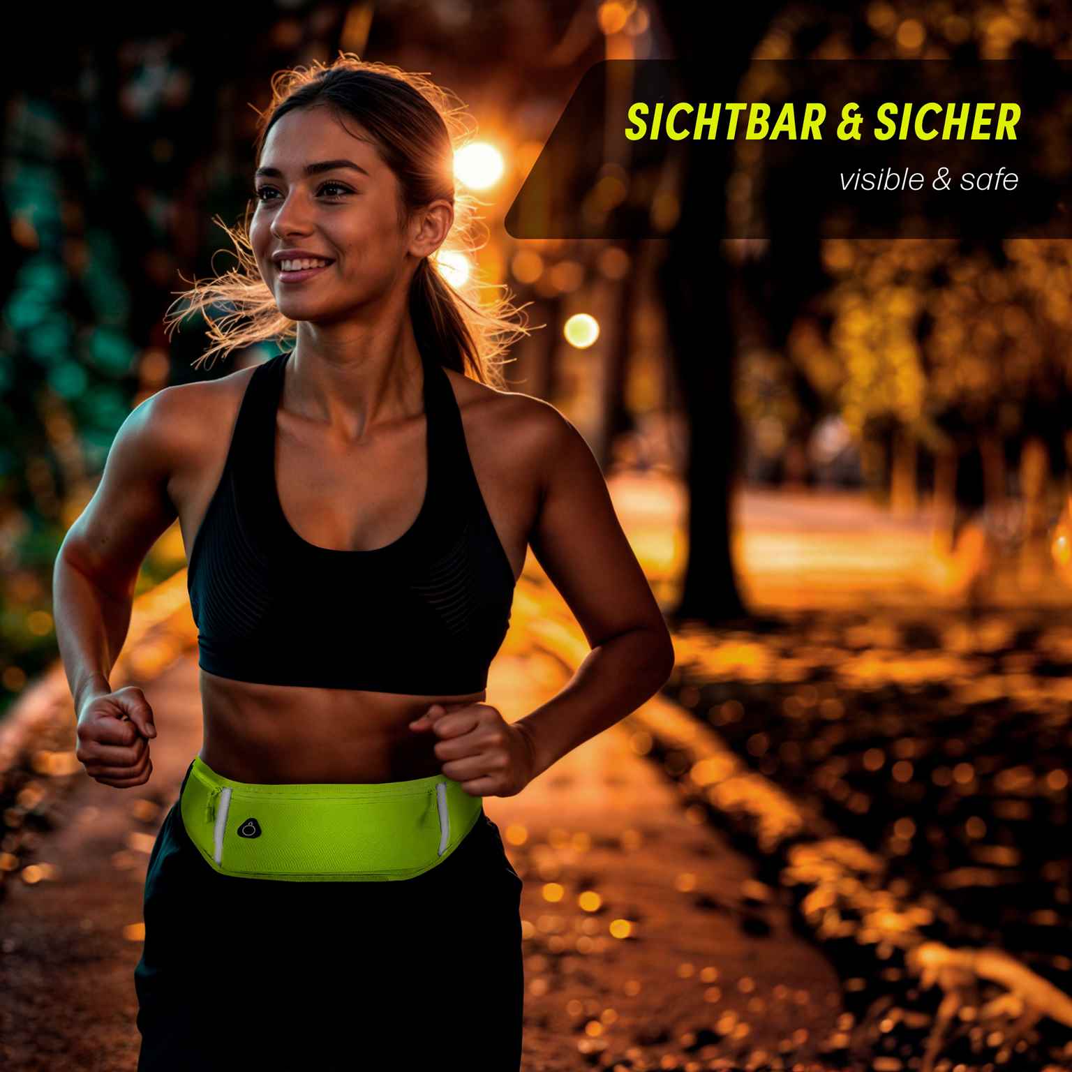 ONEFLOW Active Pro Belt Poco X5 5G Laufgürtel atmungsaktiv – Weiteres Produktbild 3