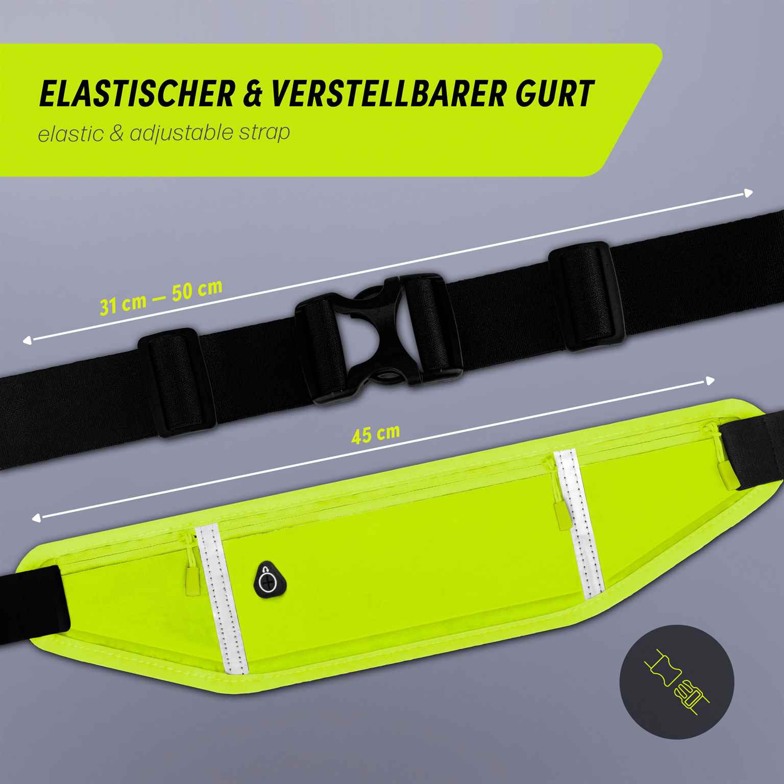 ONEFLOW Active Pro Belt Poco X6 Laufgürtel atmungsaktiv – Weiteres Produktbild 5 ONEFLOW Active Pro Belt Poco X6 Laufgürtel atmungsaktiv – Weiteres Produktbild 5