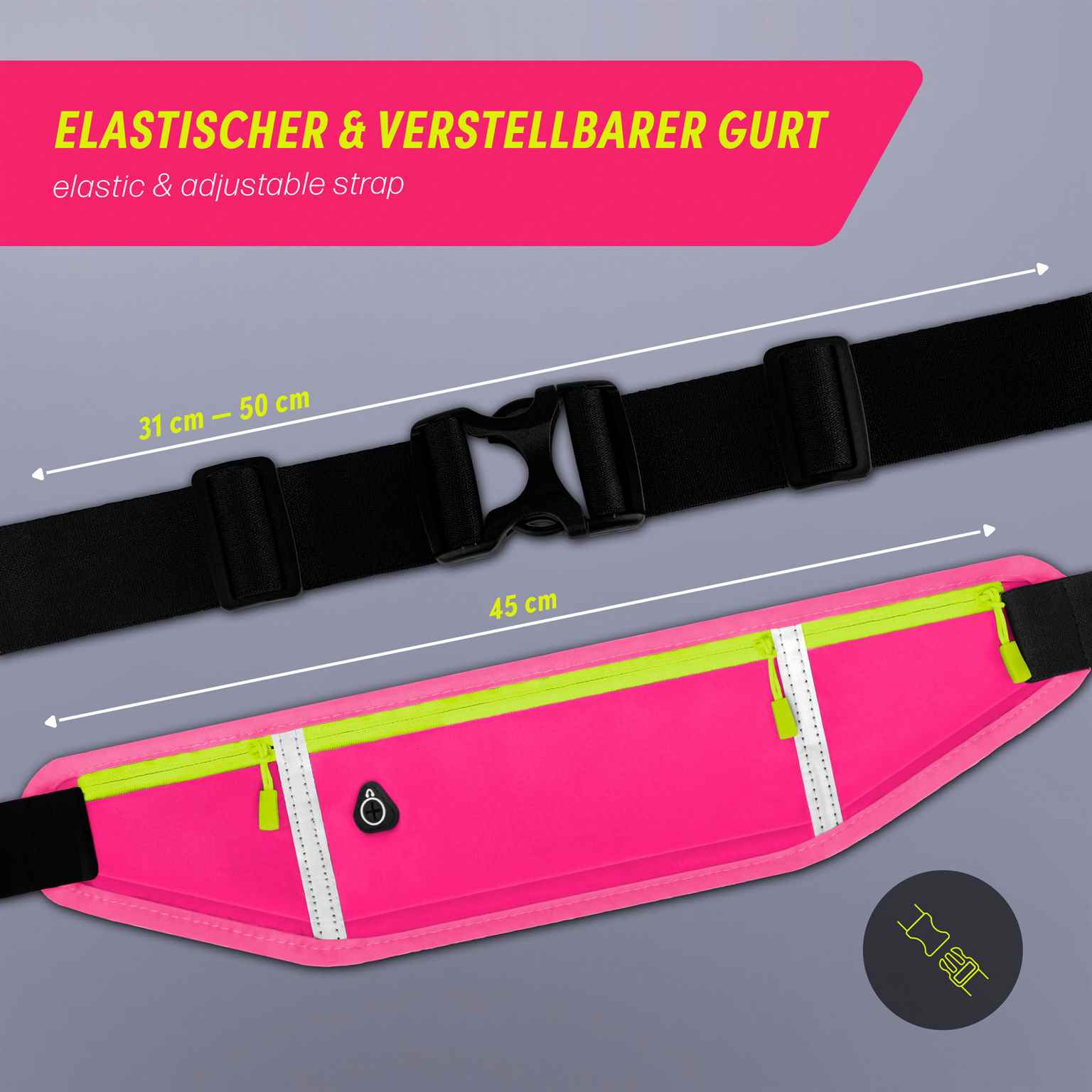 ONEFLOW Active Pro Belt Redmi A1 Laufgürtel atmungsaktiv – Weiteres Produktbild 5 ONEFLOW Active Pro Belt Redmi A1 Laufgürtel atmungsaktiv – Weiteres Produktbild 5