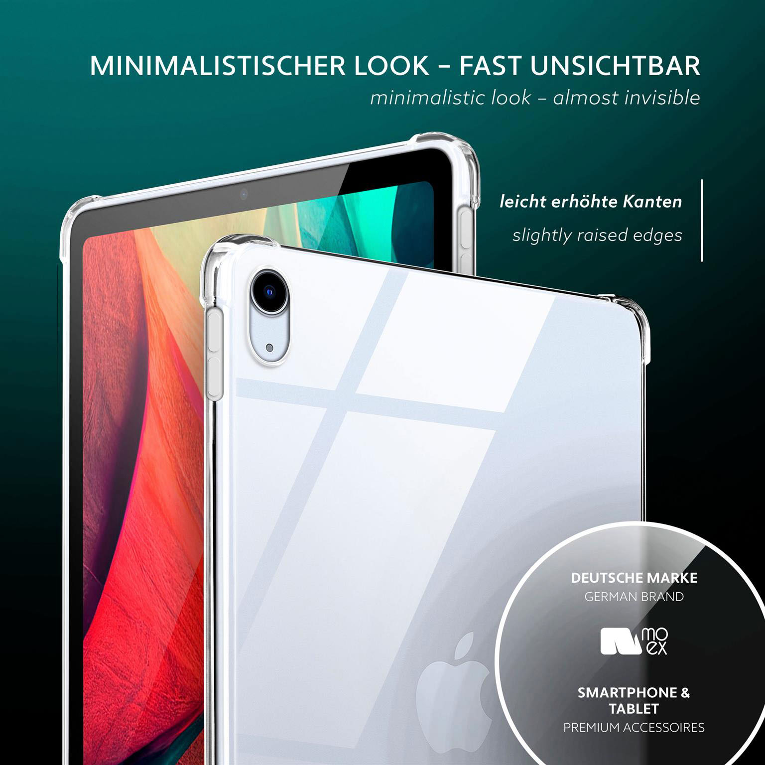 moex Aero Case iPad 10 (2022) durchsichtig aus Silikon – Weiteres Produktbild 3 moex Aero Case iPad 10 (2022) durchsichtig aus Silikon – Weiteres Produktbild 3