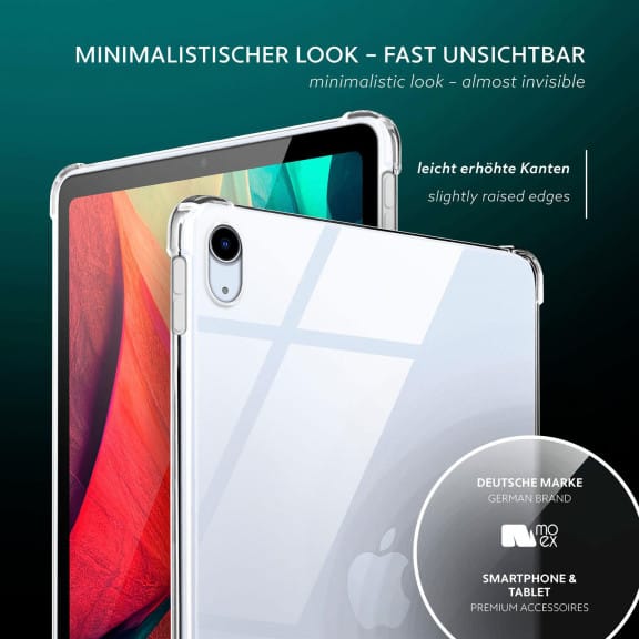 moex Aero Case iPad 10 (2022) durchsichtig aus Silikon – Weiteres Produktbild 3 moex Aero Case iPad 10 (2022) durchsichtig aus Silikon – Weiteres Produktbild 3