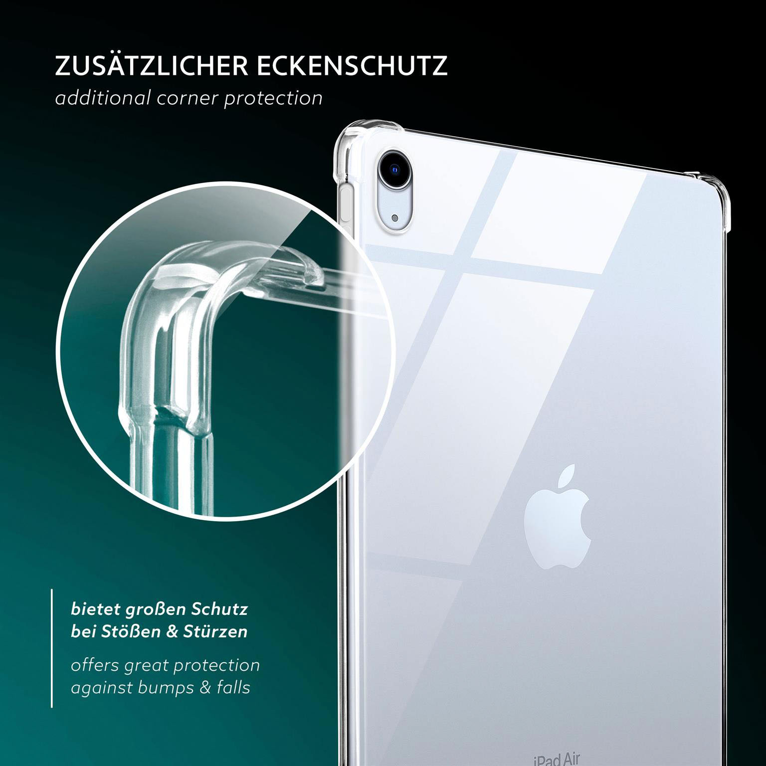 moex Aero Case iPad 10 (2022) durchsichtig aus Silikon – Weiteres Produktbild 5 moex Aero Case iPad 10 (2022) durchsichtig aus Silikon – Weiteres Produktbild 5