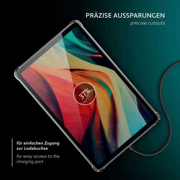 moex Aero Case iPad 11 (2025) durchsichtig aus Silikon – Weiteres Produktbild 6