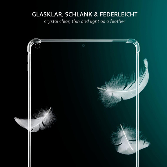 moex Aero Case iPad 7 (2019) durchsichtig aus Silikon – Weiteres Produktbild 3