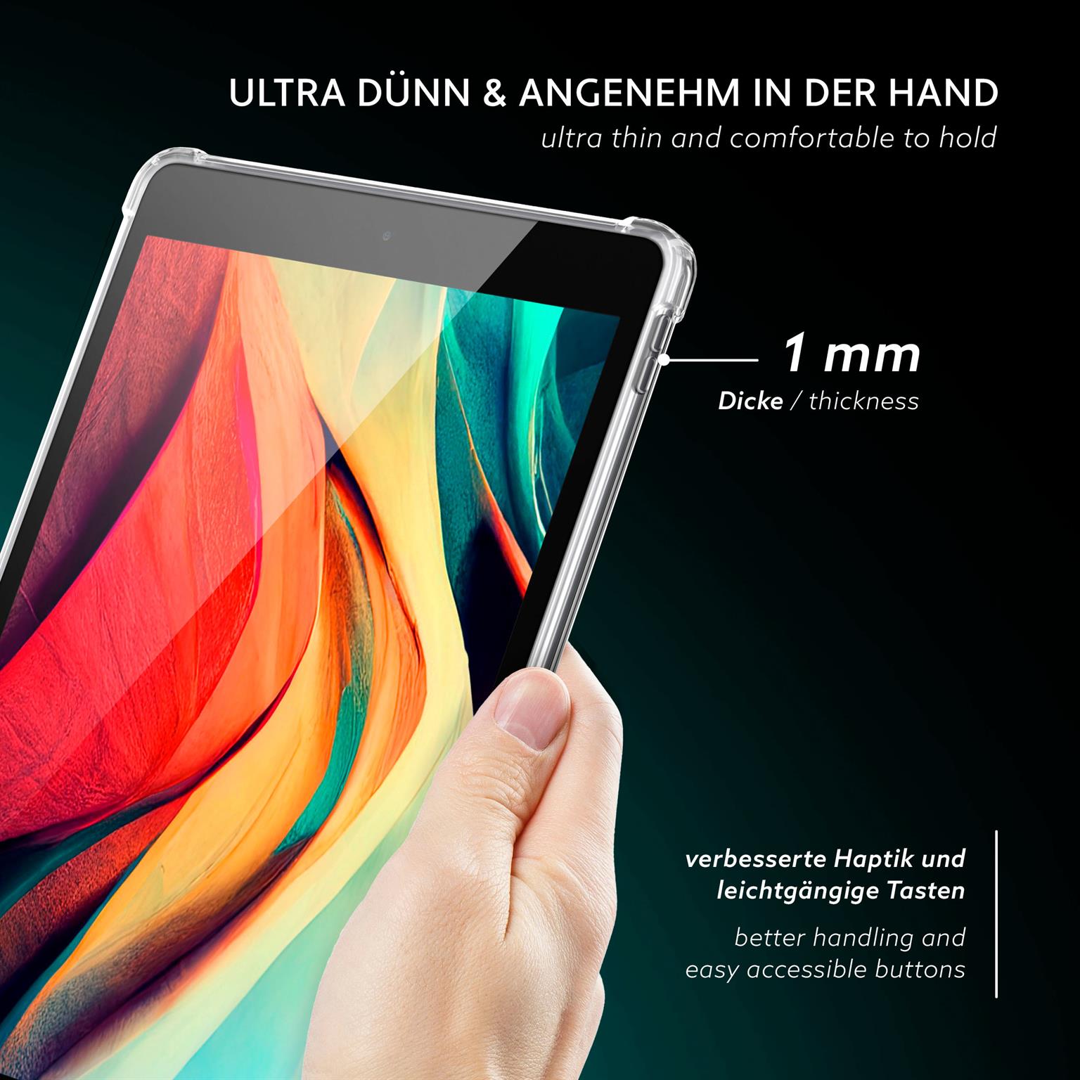 moex Aero Case iPad 9 (2021) durchsichtig aus Silikon – Weiteres Produktbild 2 moex Aero Case iPad 9 (2021) durchsichtig aus Silikon – Weiteres Produktbild 2