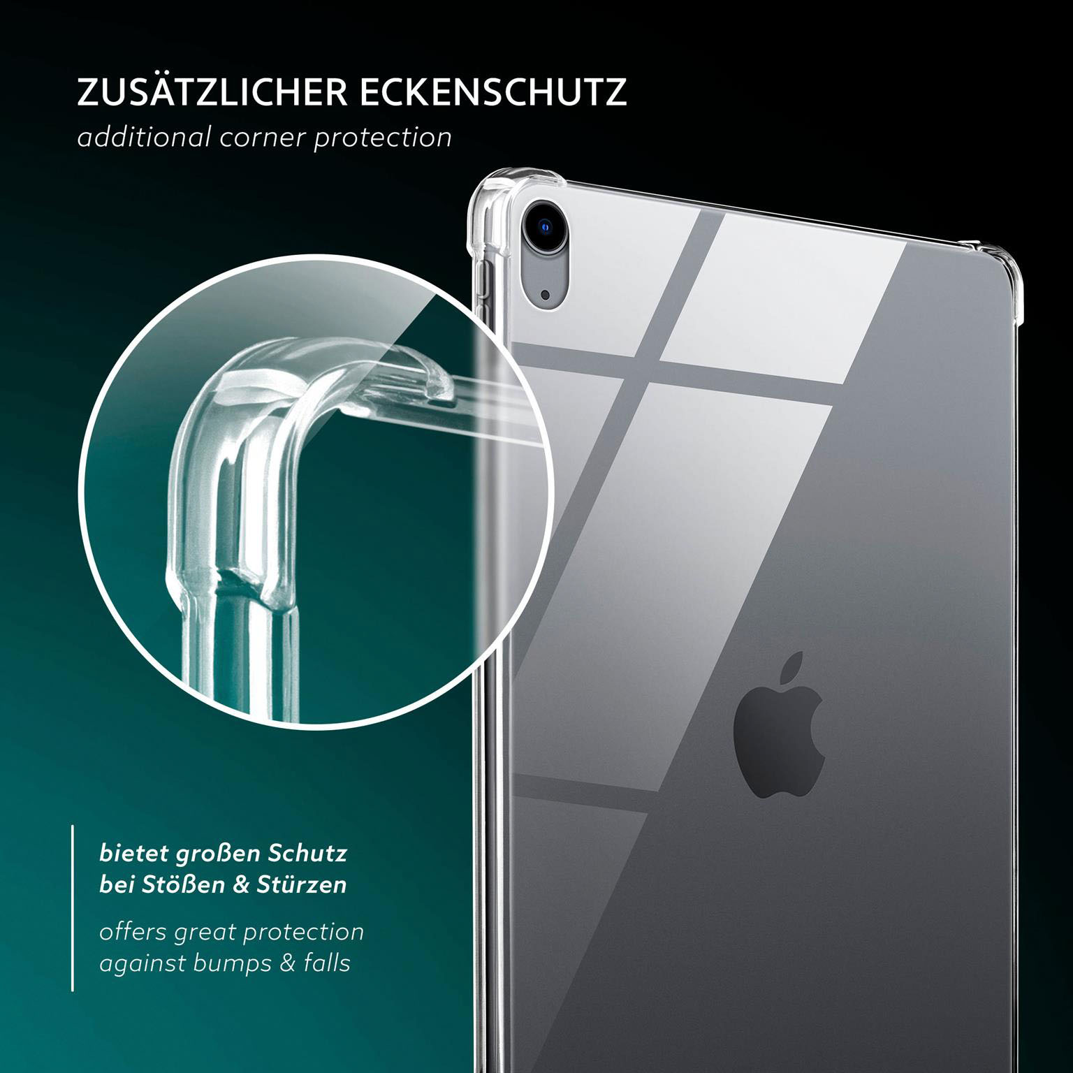 moex Aero Case iPad Air 11 (2024) durchsichtig aus Silikon – Weiteres Produktbild 5 moex Aero Case iPad Air 11 (2024) durchsichtig aus Silikon – Weiteres Produktbild 5