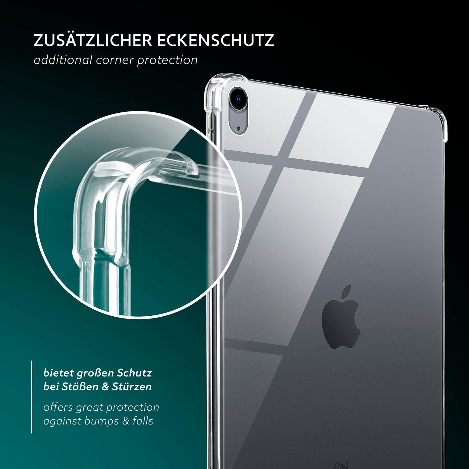 moex Aero Case iPad Air 5 (2022) durchsichtig aus Silikon – Weiteres Produktbild 7 moex Aero Case iPad Air 5 (2022) durchsichtig aus Silikon – Weiteres Produktbild 7