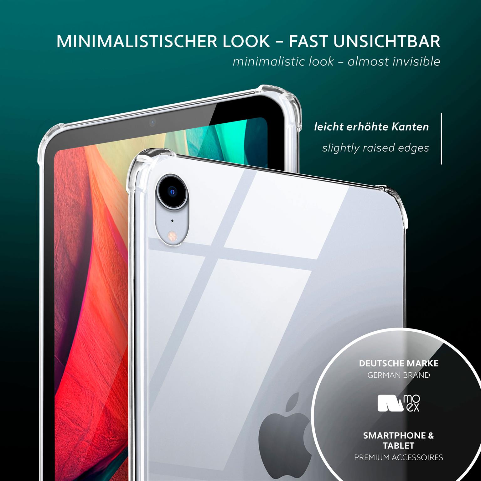 moex Aero Case iPad mini 6 (2021) durchsichtig aus Silikon – Weiteres Produktbild 4 moex Aero Case iPad mini 6 (2021) durchsichtig aus Silikon – Weiteres Produktbild 4