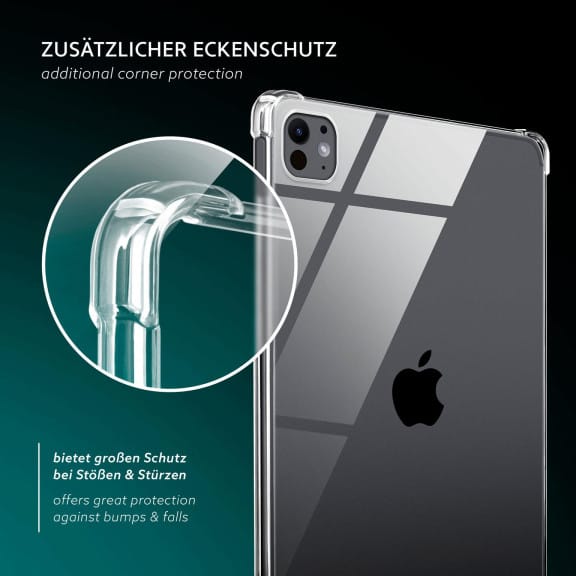 moex Aero Case iPad Pro 11 (2024) durchsichtig aus Silikon – Weiteres Produktbild 6 moex Aero Case iPad Pro 11 (2024) durchsichtig aus Silikon – Weiteres Produktbild 6