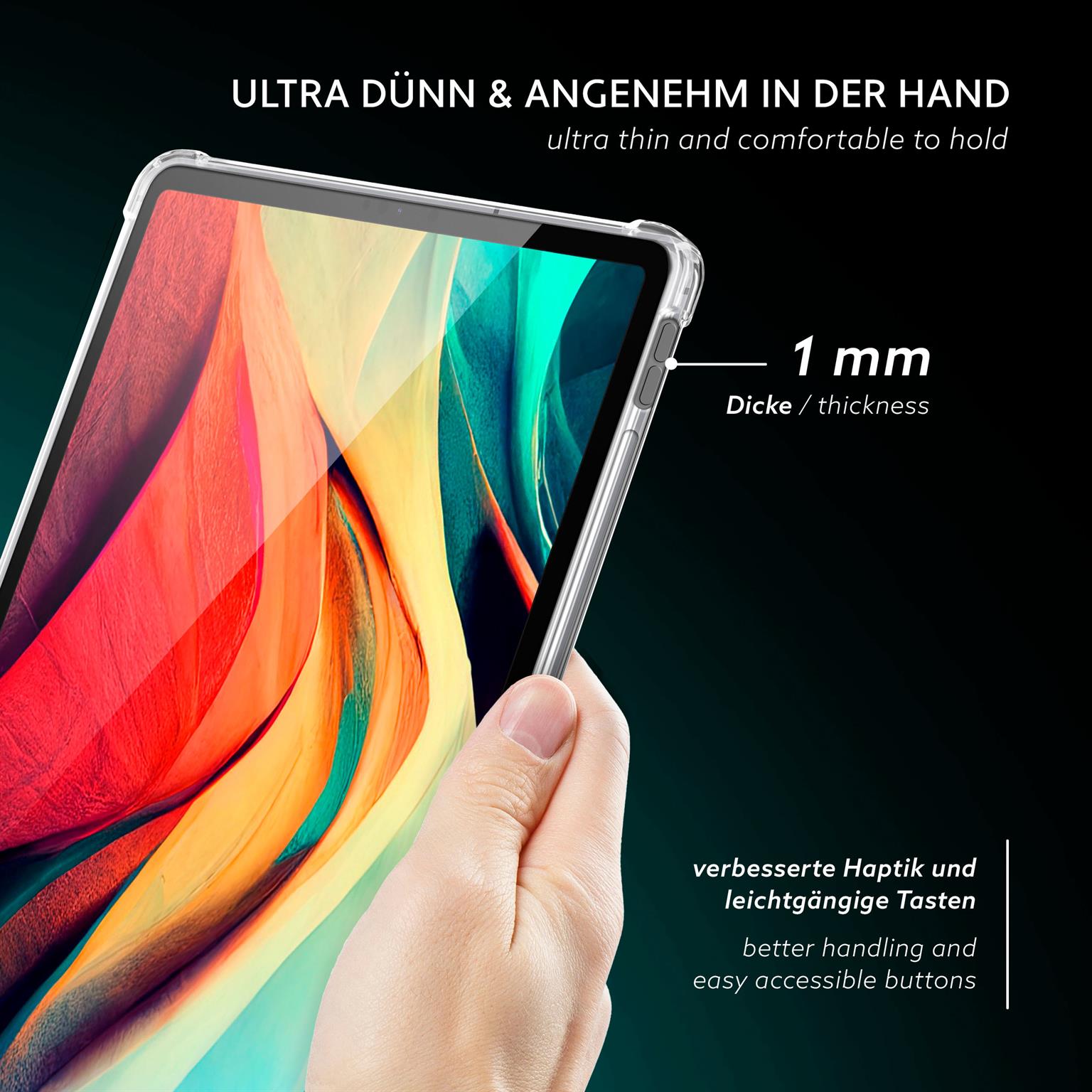 moex Aero Case iPad Pro 11 (2021) durchsichtig aus Silikon – Weiteres Produktbild 2 moex Aero Case iPad Pro 11 (2021) durchsichtig aus Silikon – Weiteres Produktbild 2