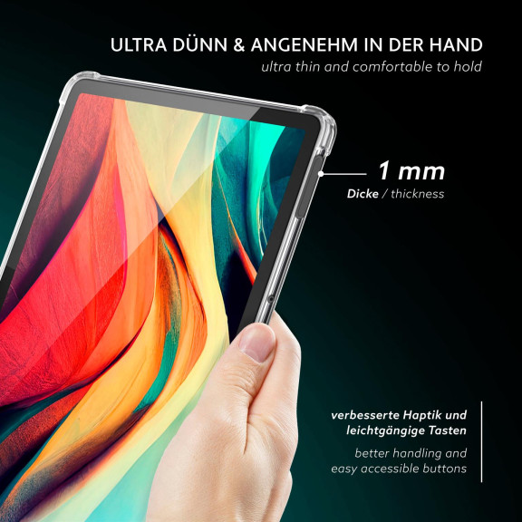 moex Aero Case Lenovo Tab M11 durchsichtig aus Silikon – Weiteres Produktbild 2 moex Aero Case Lenovo Tab M11 durchsichtig aus Silikon – Weiteres Produktbild 2