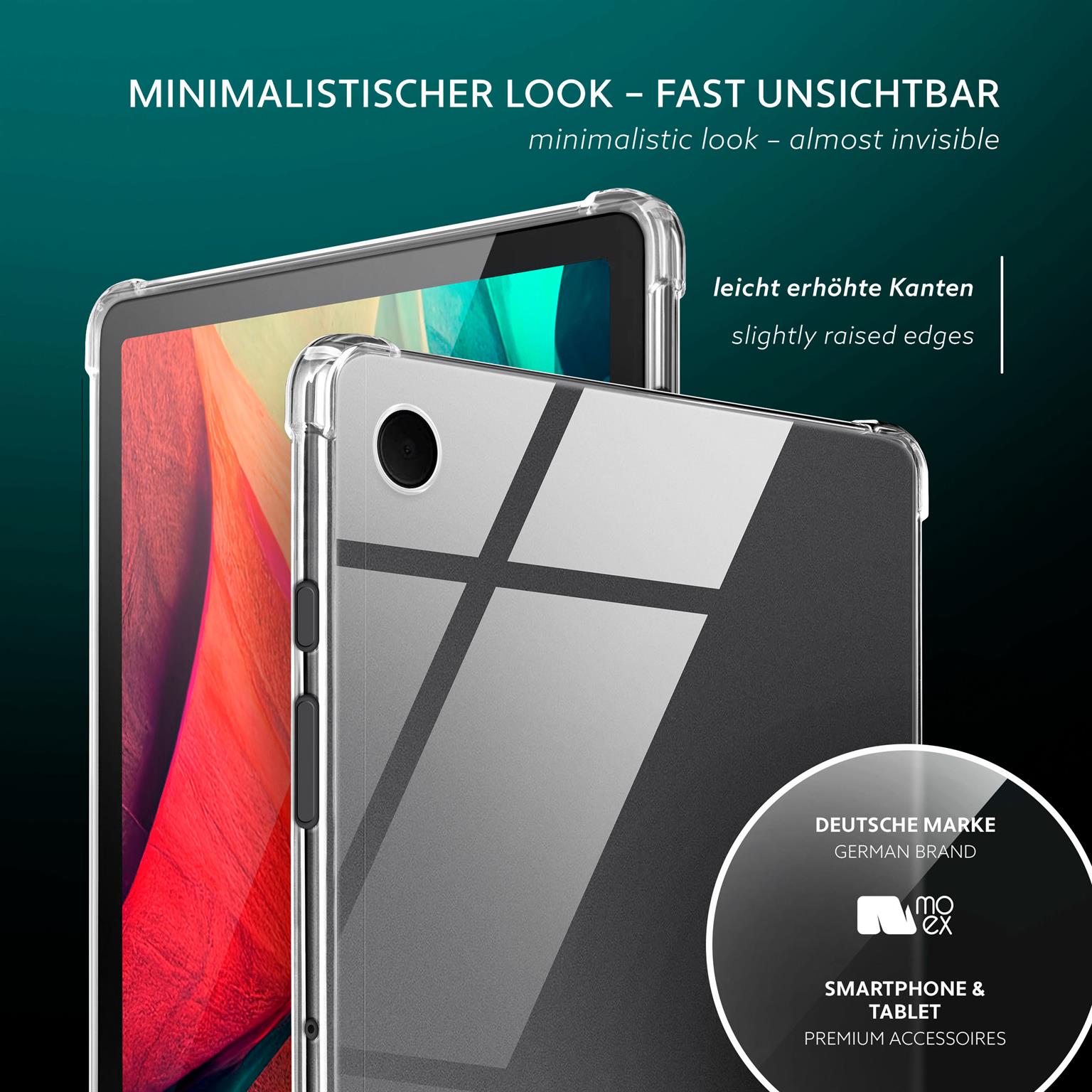 moex Aero Case Samsung Galaxy Tab A8 (2021) durchsichtig aus Silikon – Weiteres Produktbild 5 moex Aero Case Samsung Galaxy Tab A8 (2021) durchsichtig aus Silikon – Weiteres Produktbild 5