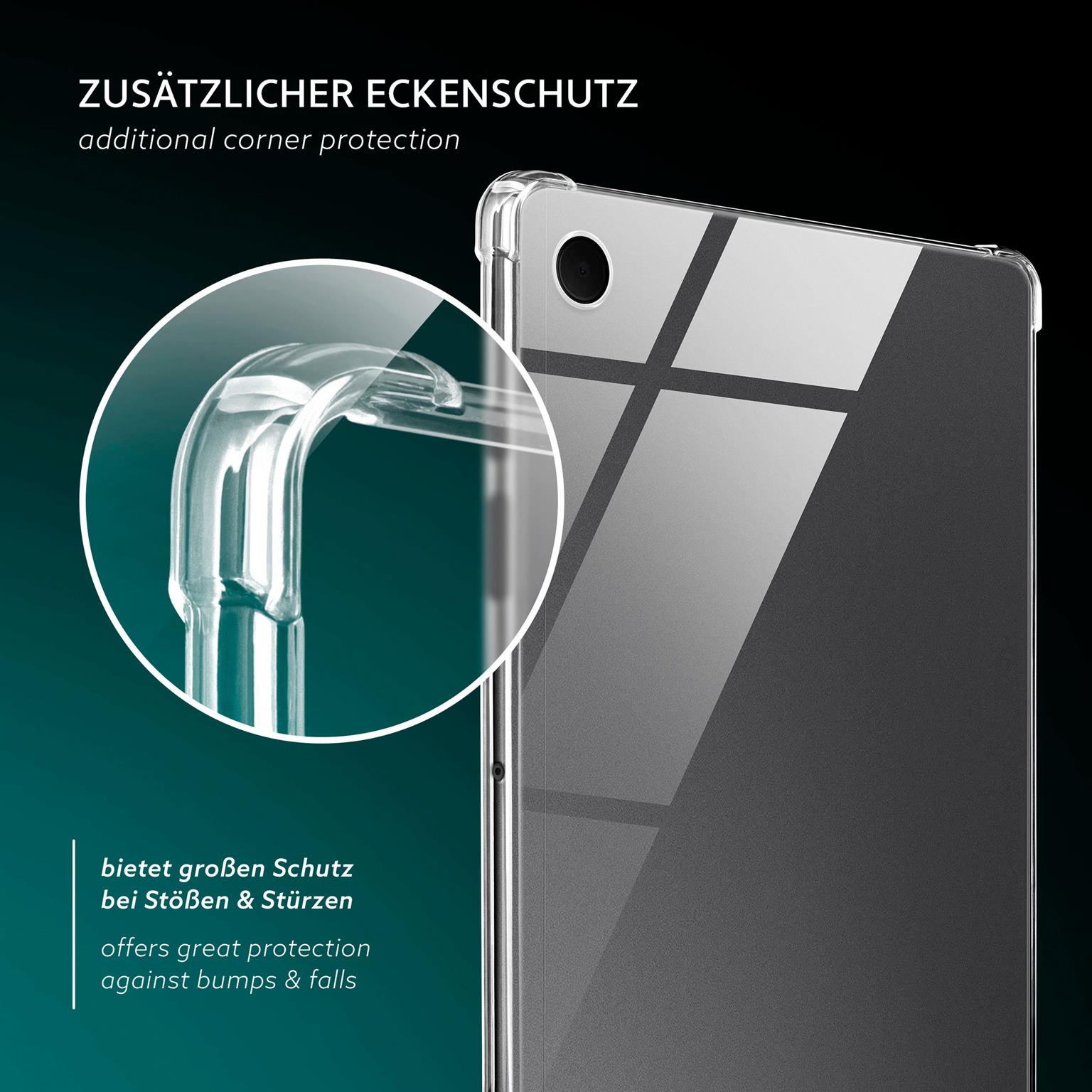 moex Aero Case Samsung Galaxy Tab A8 (2021) durchsichtig aus Silikon – Weiteres Produktbild 7 moex Aero Case Samsung Galaxy Tab A8 (2021) durchsichtig aus Silikon – Weiteres Produktbild 7