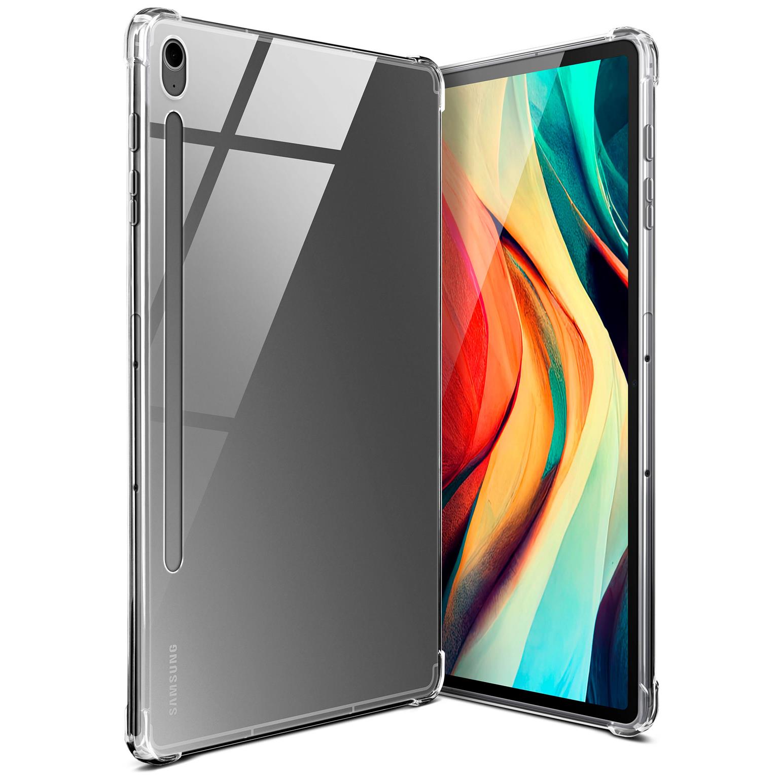moex Aero Case Samsung Galaxy Tab S10 FE Plus durchsichtig aus Silikon – undefined