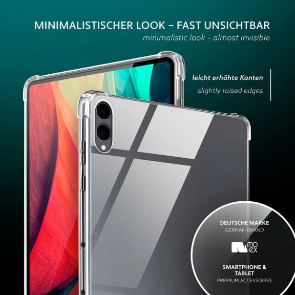 moex Aero Case Samsung Galaxy Tab S11 Ultra durchsichtig aus Silikon – Weiteres Produktbild 4 moex Aero Case Samsung Galaxy Tab S11 Ultra durchsichtig aus Silikon – Weiteres Produktbild 4