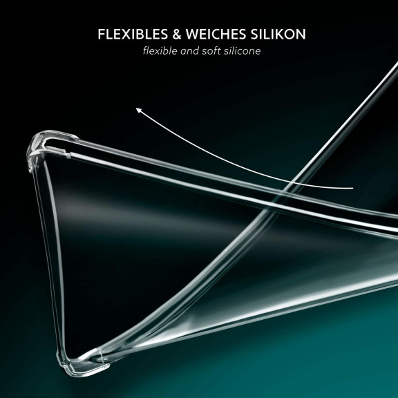 moex Aero Case Samsung Galaxy Tab S11 Ultra durchsichtig aus Silikon – Weiteres Produktbild 5