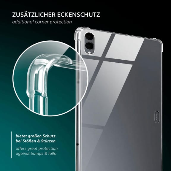 moex Aero Case Samsung Galaxy Tab S11 durchsichtig aus Silikon – Weiteres Produktbild 6 moex Aero Case Samsung Galaxy Tab S11 durchsichtig aus Silikon – Weiteres Produktbild 6