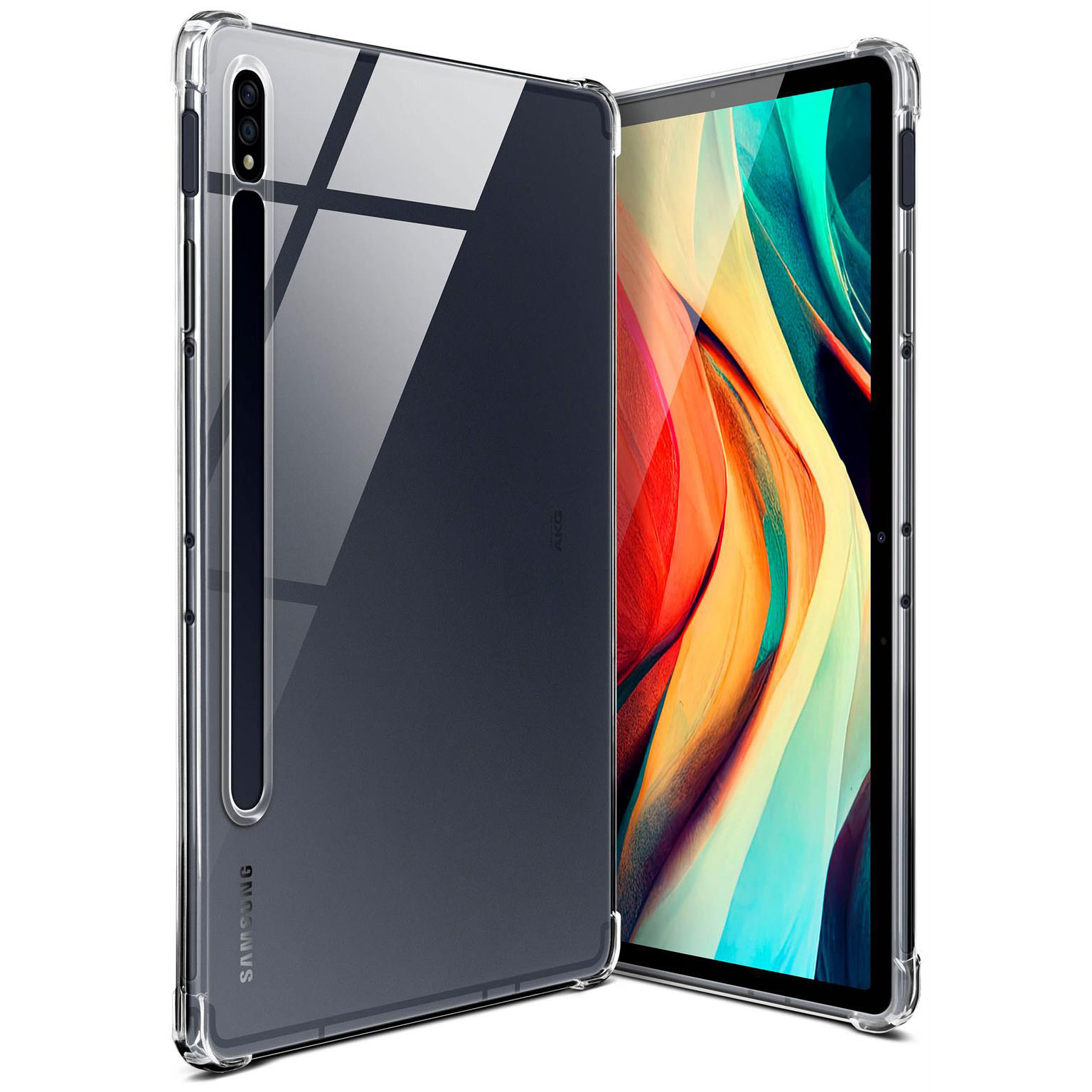 moex Aero Case Samsung Galaxy Tab S7 durchsichtig aus Silikon – Weiteres Produktbild 1 moex Aero Case Samsung Galaxy Tab S7 durchsichtig aus Silikon – Weiteres Produktbild 1