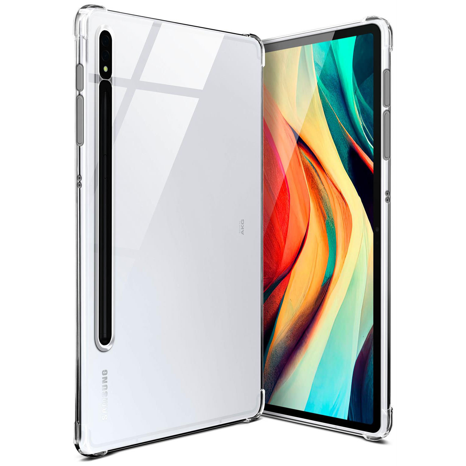 moex Aero Case Samsung Galaxy Tab S8 Plus durchsichtig aus Silikon – Weiteres Produktbild 1 moex Aero Case Samsung Galaxy Tab S8 Plus durchsichtig aus Silikon – Weiteres Produktbild 1