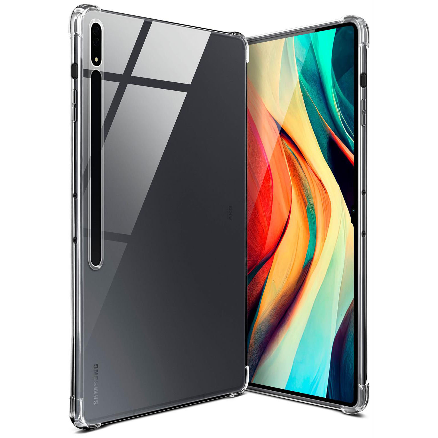 moex Aero Case Samsung Galaxy Tab S8 Ultra durchsichtig aus Silikon – Weiteres Produktbild 1 moex Aero Case Samsung Galaxy Tab S8 Ultra durchsichtig aus Silikon – Weiteres Produktbild 1
