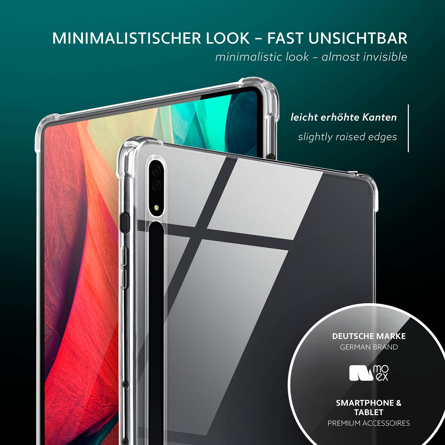 moex Aero Case Samsung Galaxy Tab S8 Ultra durchsichtig aus Silikon – Weiteres Produktbild 5 moex Aero Case Samsung Galaxy Tab S8 Ultra durchsichtig aus Silikon – Weiteres Produktbild 5