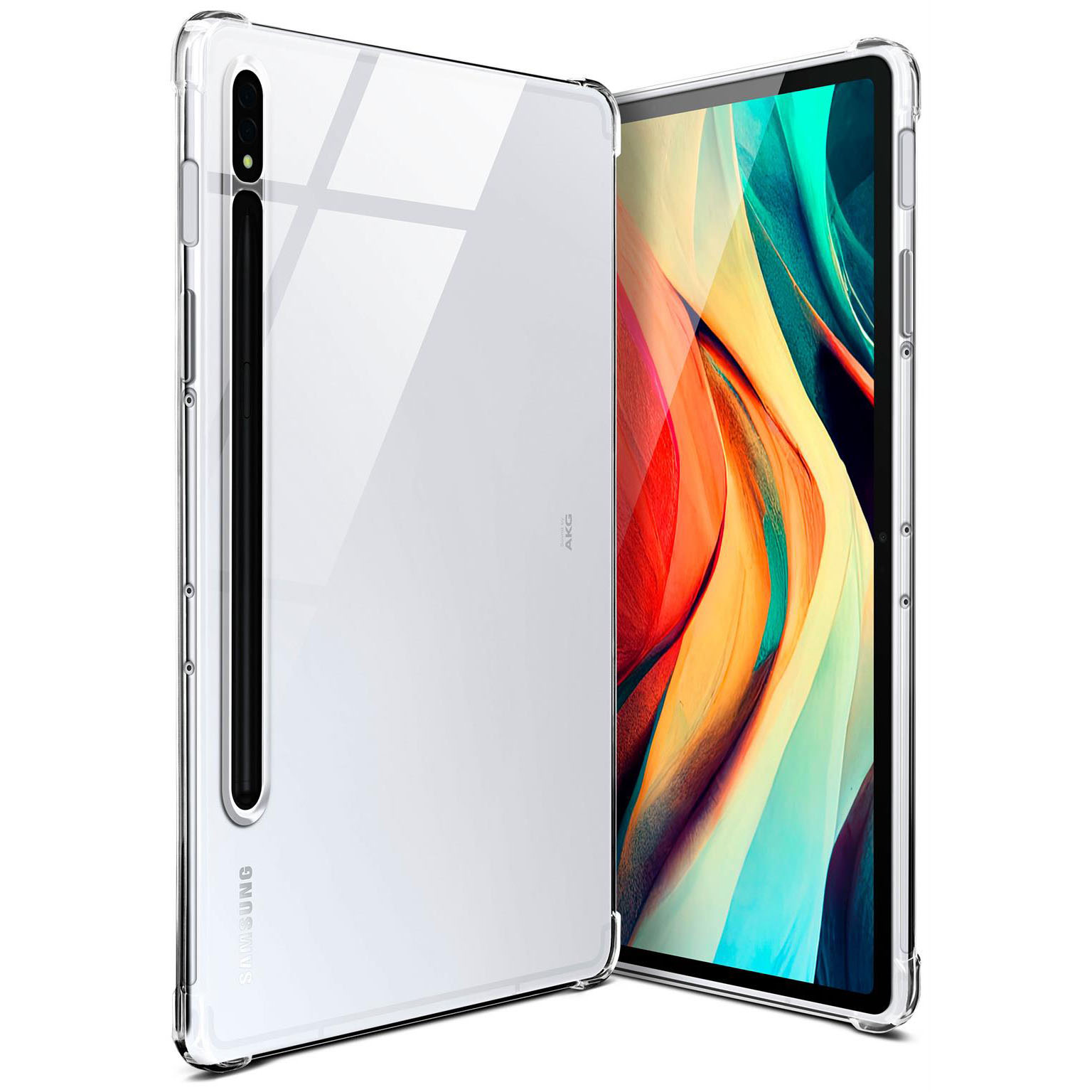 moex Aero Case Samsung Galaxy Tab S8 durchsichtig aus Silikon – Weiteres Produktbild 1 moex Aero Case Samsung Galaxy Tab S8 durchsichtig aus Silikon – Weiteres Produktbild 1