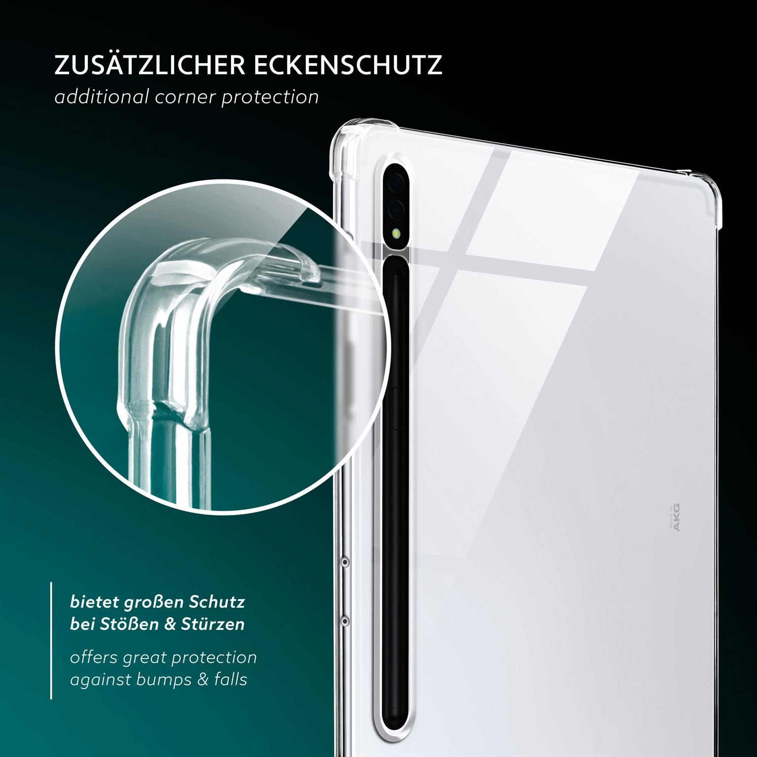 moex Aero Case Samsung Galaxy Tab S8 durchsichtig aus Silikon – Weiteres Produktbild 7 moex Aero Case Samsung Galaxy Tab S8 durchsichtig aus Silikon – Weiteres Produktbild 7