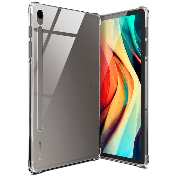 moex Aero Case Samsung Galaxy Tab S9 FE durchsichtig aus Silikon – Weiteres Produktbild 1
