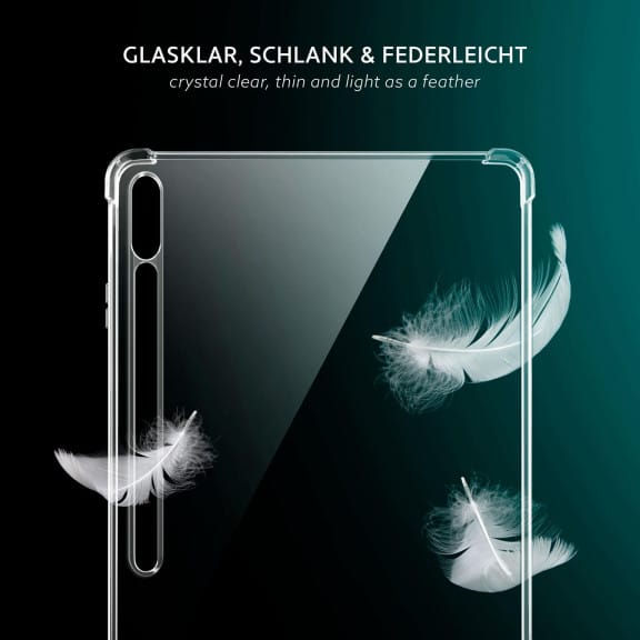 moex Aero Case Samsung Galaxy Tab S9 Ultra durchsichtig aus Silikon – Weiteres Produktbild 3 moex Aero Case Samsung Galaxy Tab S9 Ultra durchsichtig aus Silikon – Weiteres Produktbild 3