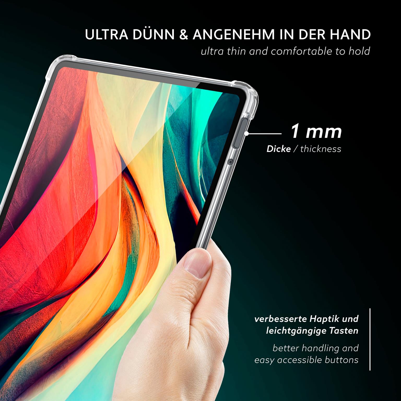 moex Aero Case Xiaomi Pad 6 durchsichtig aus Silikon – Weiteres Produktbild 1