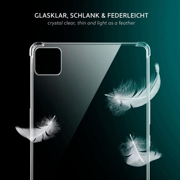 moex Aero Case Xiaomi Pad 6 durchsichtig aus Silikon – Weiteres Produktbild 3 moex Aero Case Xiaomi Pad 6 durchsichtig aus Silikon – Weiteres Produktbild 3