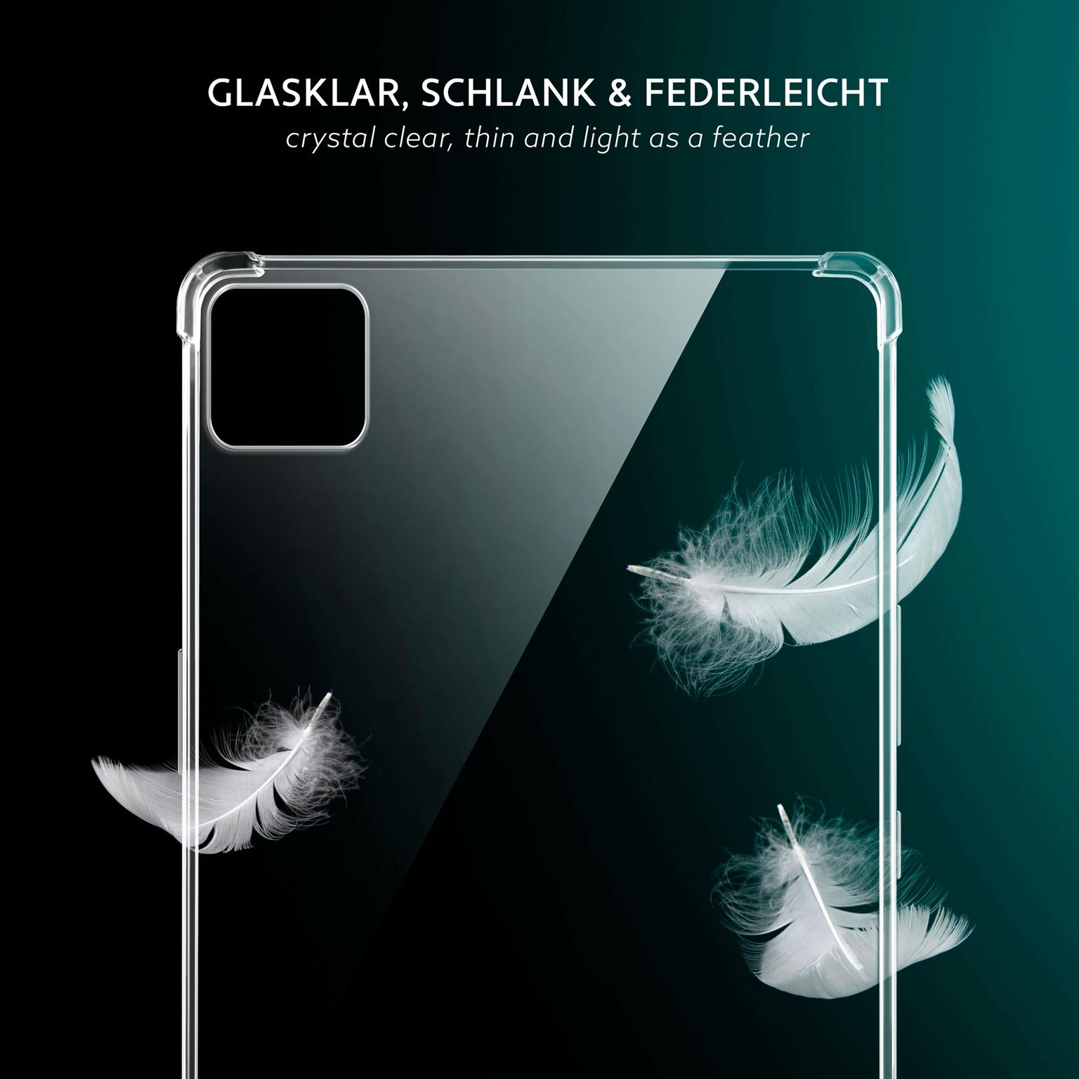 moex Aero Case Xiaomi Pad 6 durchsichtig aus Silikon – Weiteres Produktbild 2